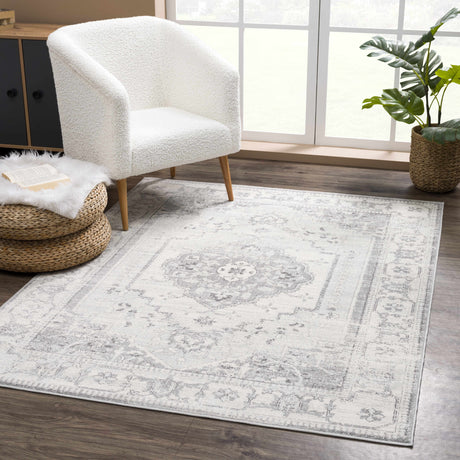 Tigried Ivory & Gray 2315 Area Rug - Clearance - Ornate Home