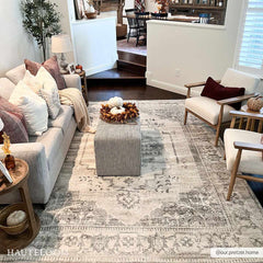 Tigried Ivory & Gray 2315 Area Rug - Clearance - Ornate Home
