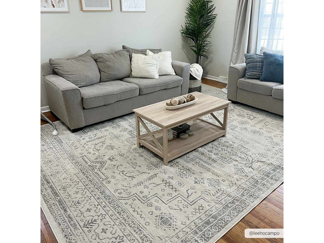 Tigried Ivory & Gray 2323 Area Rug - Clearance - Ornate Home