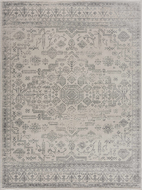 Tigried Ivory & Gray 2323 Area Rug - Clearance - Ornate Home
