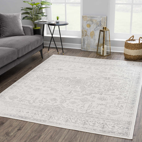 Tigried Ivory & Gray 2323 Area Rug - Clearance - Ornate Home