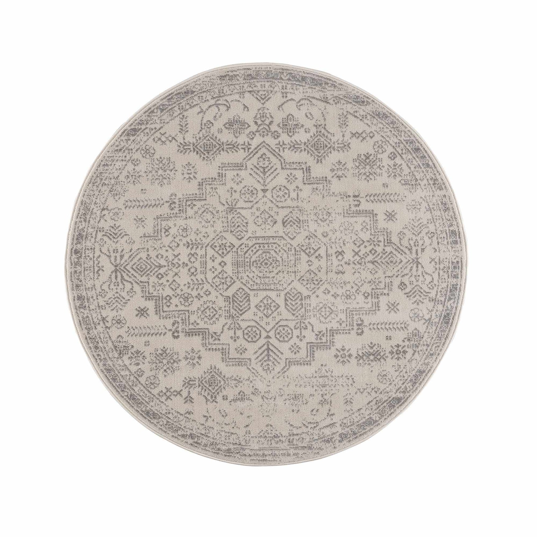 Tigried Ivory & Gray 2323 Area Rug - Clearance - Ornate Home