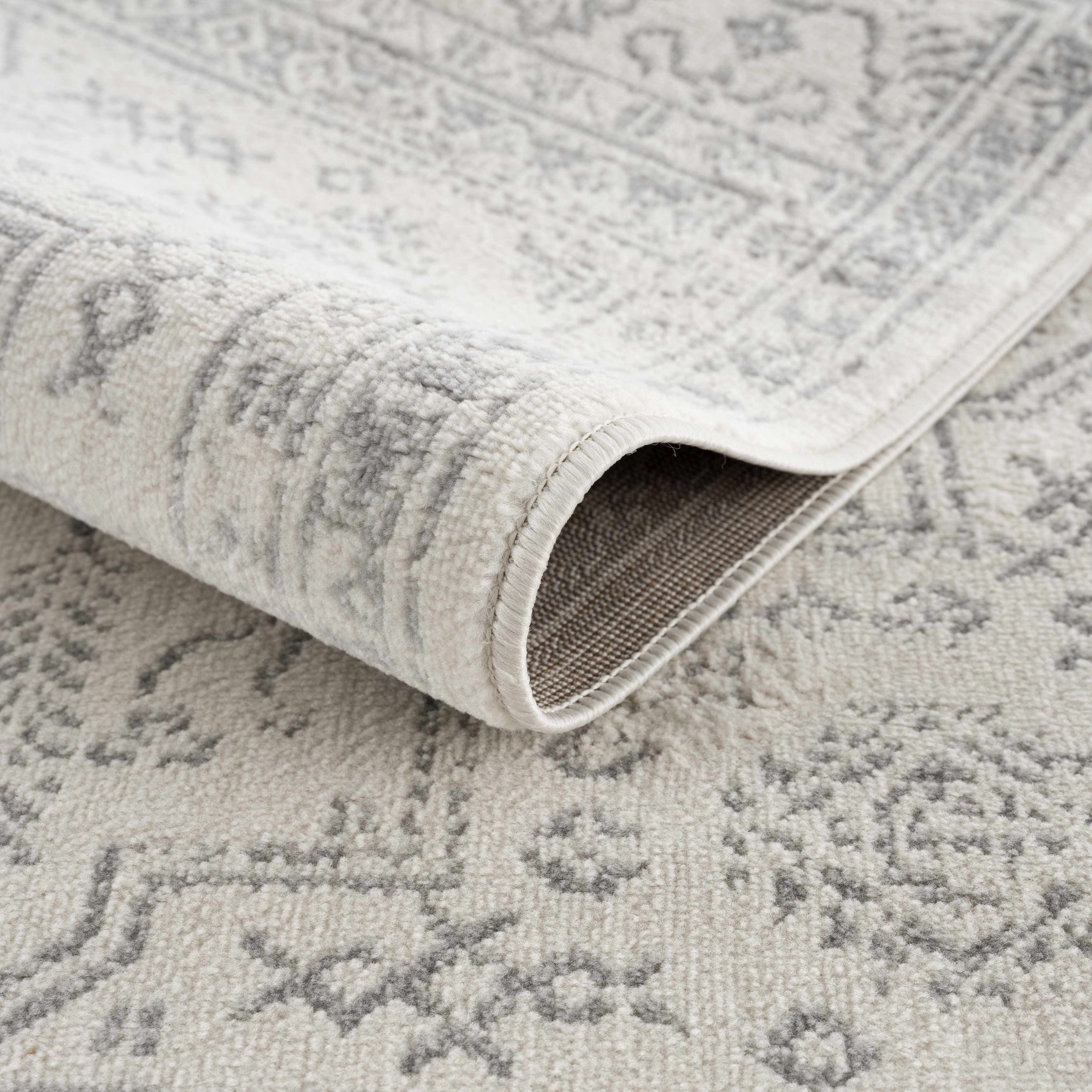 Tigried Ivory & Gray 2323 Area Rug - Clearance - Ornate Home