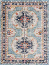Tigried Turquoise 2308 Area Rug - Clearance - Ornate Home
