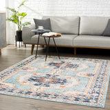 Tigried Turquoise 2308 Area Rug - Clearance - Ornate Home
