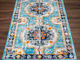 Tigried Turquoise 2308 Area Rug - Clearance - Ornate Home