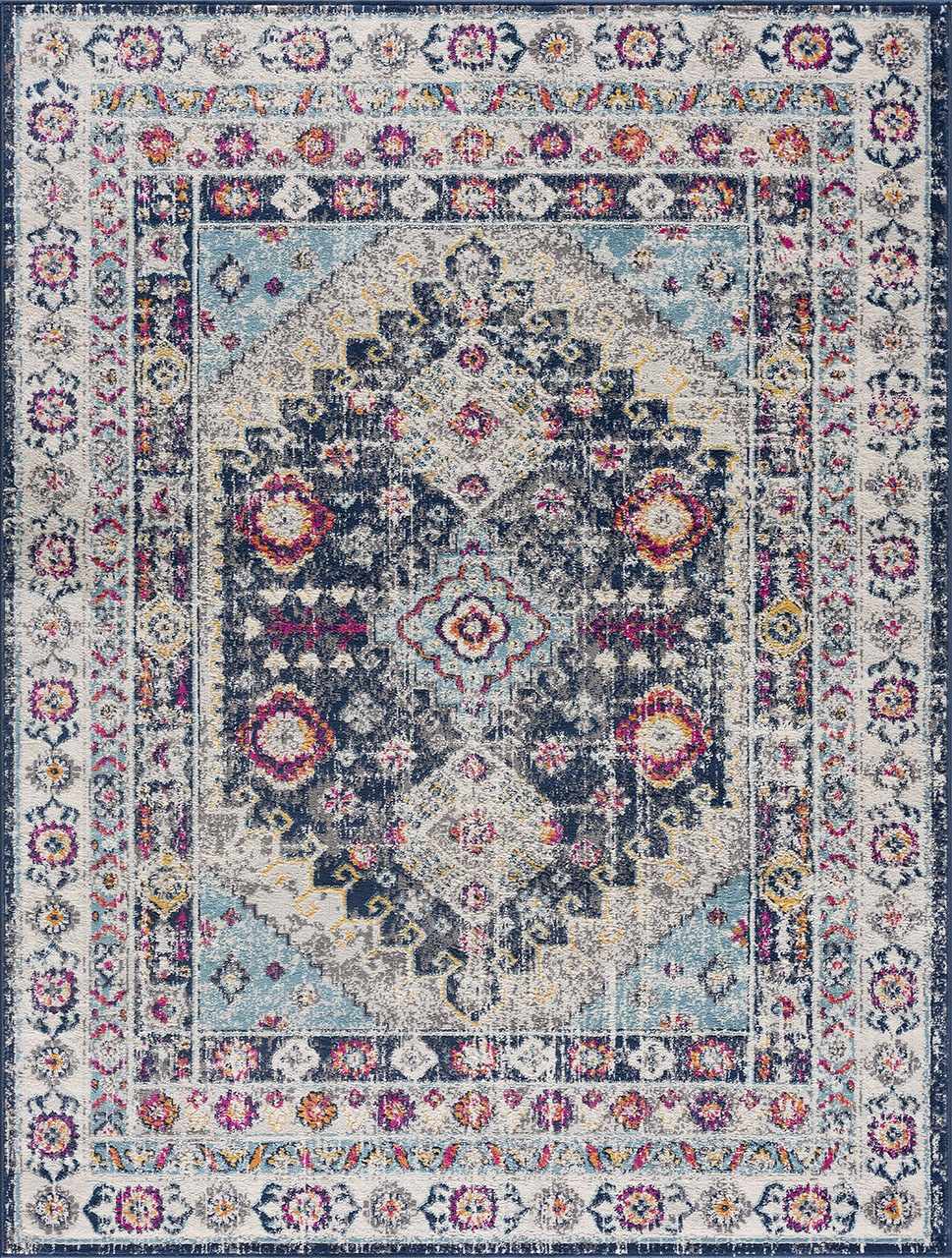 Tigrim 2307 Navy Rug - Clearance - Ornate Home