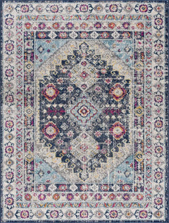 Tigrim 2307 Navy Rug - Clearance - Ornate Home