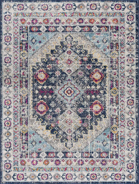 Tigrim 2307 Navy Rug - Clearance - Ornate Home
