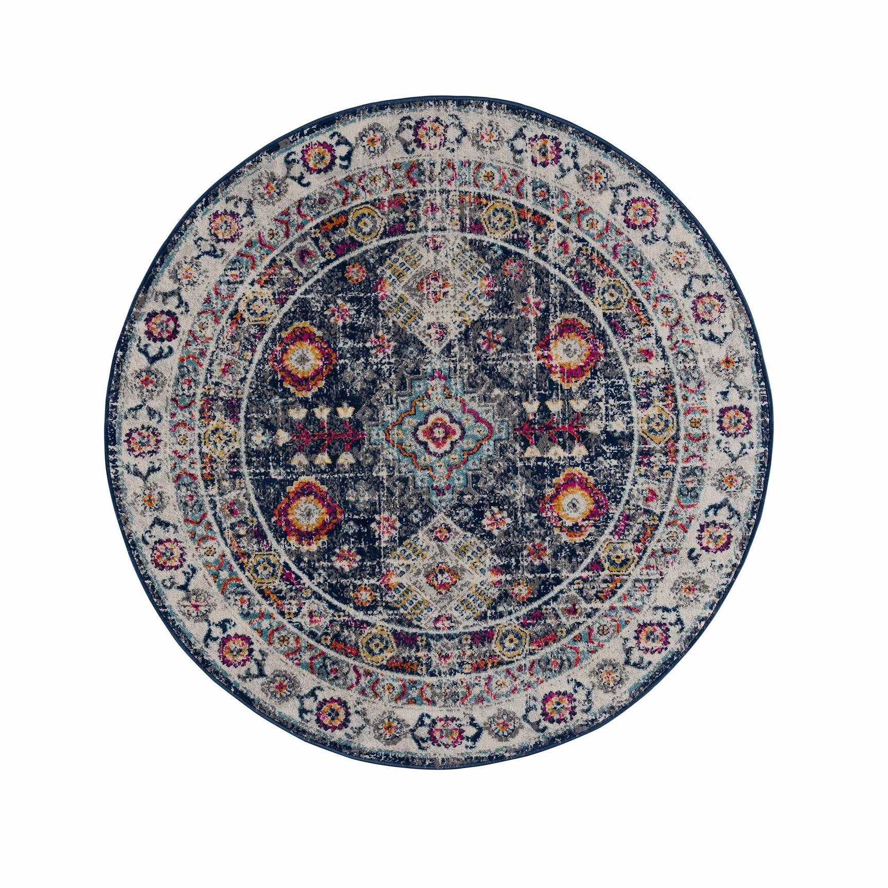Tigrim 2307 Navy Rug - Clearance - Ornate Home