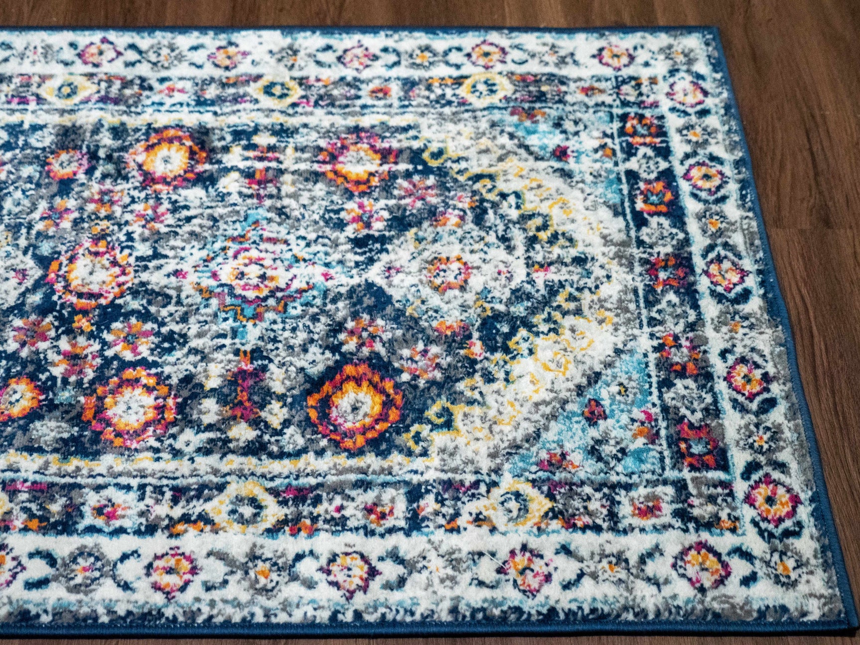 Tigrim 2307 Navy Rug - Clearance - Ornate Home