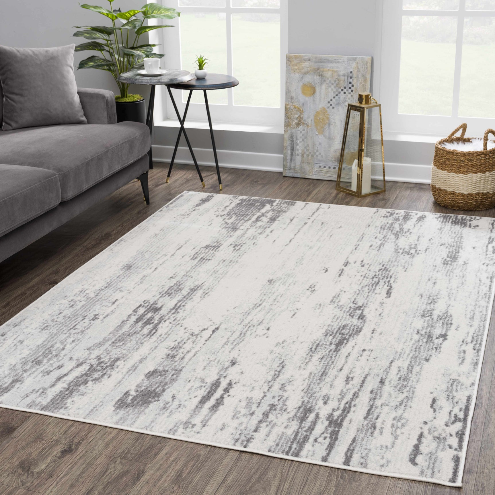 Tigrima 2320 Ivory & Gray Rug - Clearance - Ornate Home