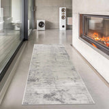 Tigrima Abstract Ivory 2319 Area Carpet - Ornate Home