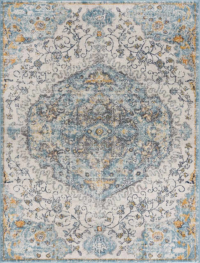 Tigrit Blue 2301 Area Rug - Clearance - Ornate Home