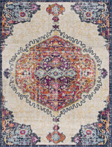 Tigrit Blue & Orange 2300 Area Rug - Clearance - Ornate Home