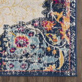 Tigrit Blue & Orange 2300 Area Rug - Clearance - Ornate Home