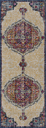 Tigrit Blue & Orange 2300 Area Rug - Clearance - Ornate Home