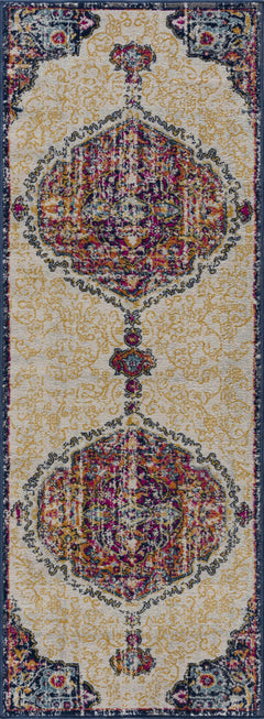 Tigrit Blue & Orange 2300 Area Rug - Clearance - Ornate Home
