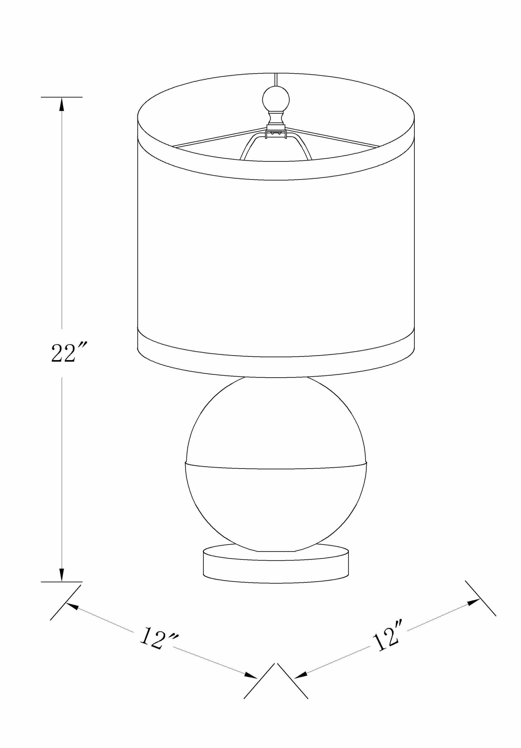 Tigtabon Table Lamp - Ornate Home