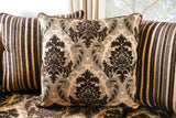 Tilde Brown/Dark Walnut Sofa - Ornate Home