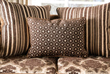 Tilde Brown/Dark Walnut Sofa - Ornate Home