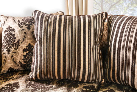 Tilde Brown/Dark Walnut Sofa - Ornate Home