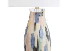 Tillery Multi/Gold Table Lamp - Ornate Home