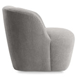 Tilly Grey Fabric Swivel Chair - Ornate Home