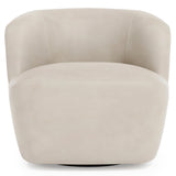 Tilly Ivory/Cream Swivel Chair