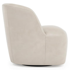Tilly Ivory/Cream Swivel Chair - Ornate Home