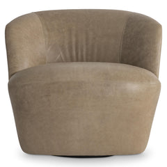 Tilly Taupe/Tan Swivel Chair - Ornate Home