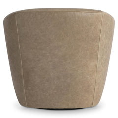 Tilly Taupe/Tan Swivel Chair - Ornate Home