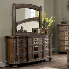 Timandra Rustic Natural Tone Dresser - Ornate Home