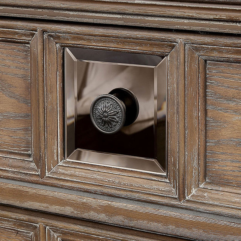 Timandra Rustic Natural Tone Dresser - Ornate Home