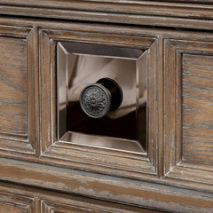 Timandra Rustic Natural Tone Dresser - Ornate Home