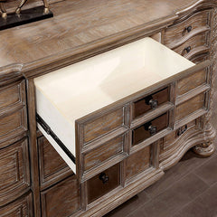 Timandra Rustic Natural Tone Dresser - Ornate Home