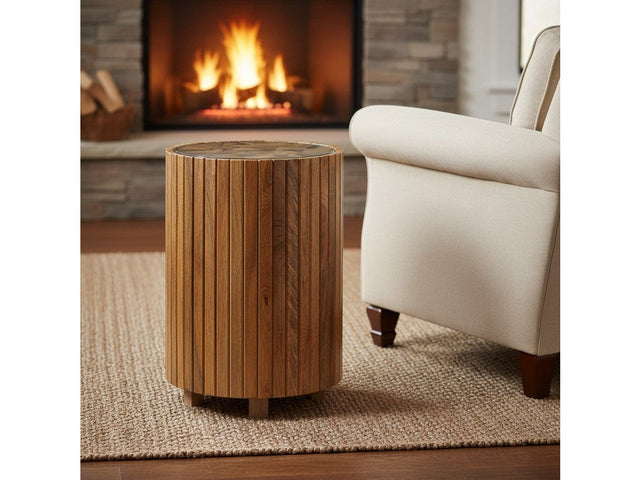 Timberline Brown Accent Table - Ornate Home