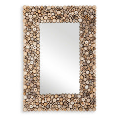 Timberwood Woodtone Rectangular Mirror - Ornate Home
