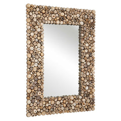 Timberwood Woodtone Rectangular Mirror - Ornate Home