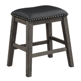 Timbre Gray Counter Stool - Ornate Home