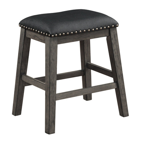 Timbre Gray Counter Stool (Set of 2) - Ornate Home