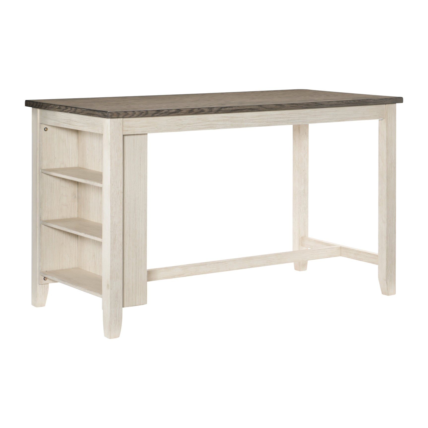Timbre Whitewash Counter Height Table - Ornate Home