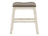 Timbre Whitewash Counter Stool - Ornate Home