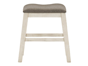 Timbre Whitewash Counter Stool - Ornate Home