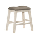 Timbre Whitewash Counter Stool - Ornate Home