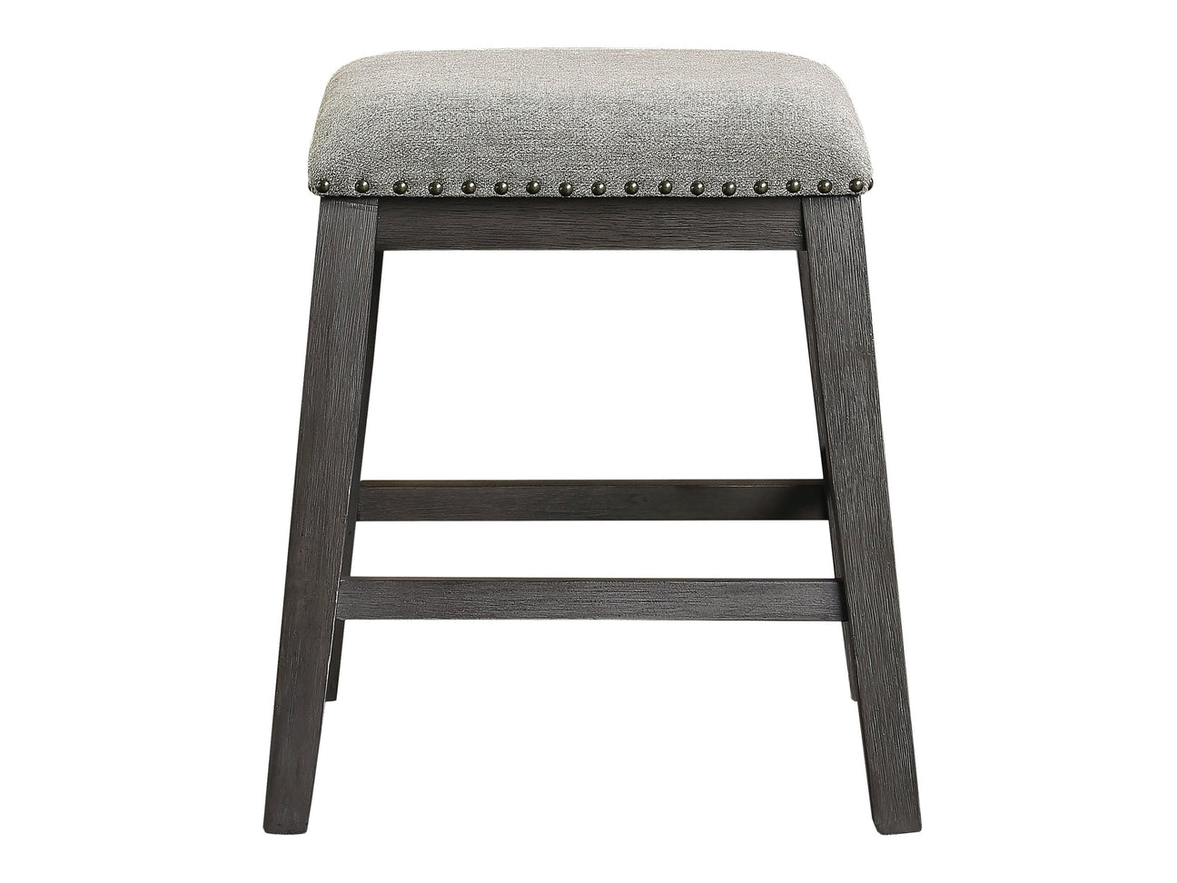 Timbre Wire-Brushed Gray Counter Height Stool - Ornate Home