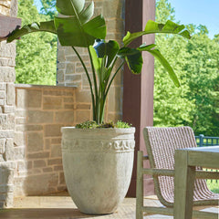 Timeless Terrace White Outdoor Planter - Ornate Home