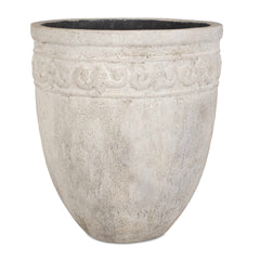 Timeless Terrace White Outdoor Planter - Ornate Home
