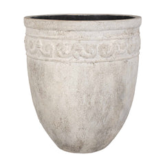 Timeless Terrace White Outdoor Planter - Ornate Home