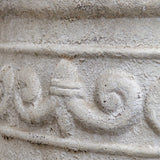 Timeless Terrace White Outdoor Planter - Ornate Home